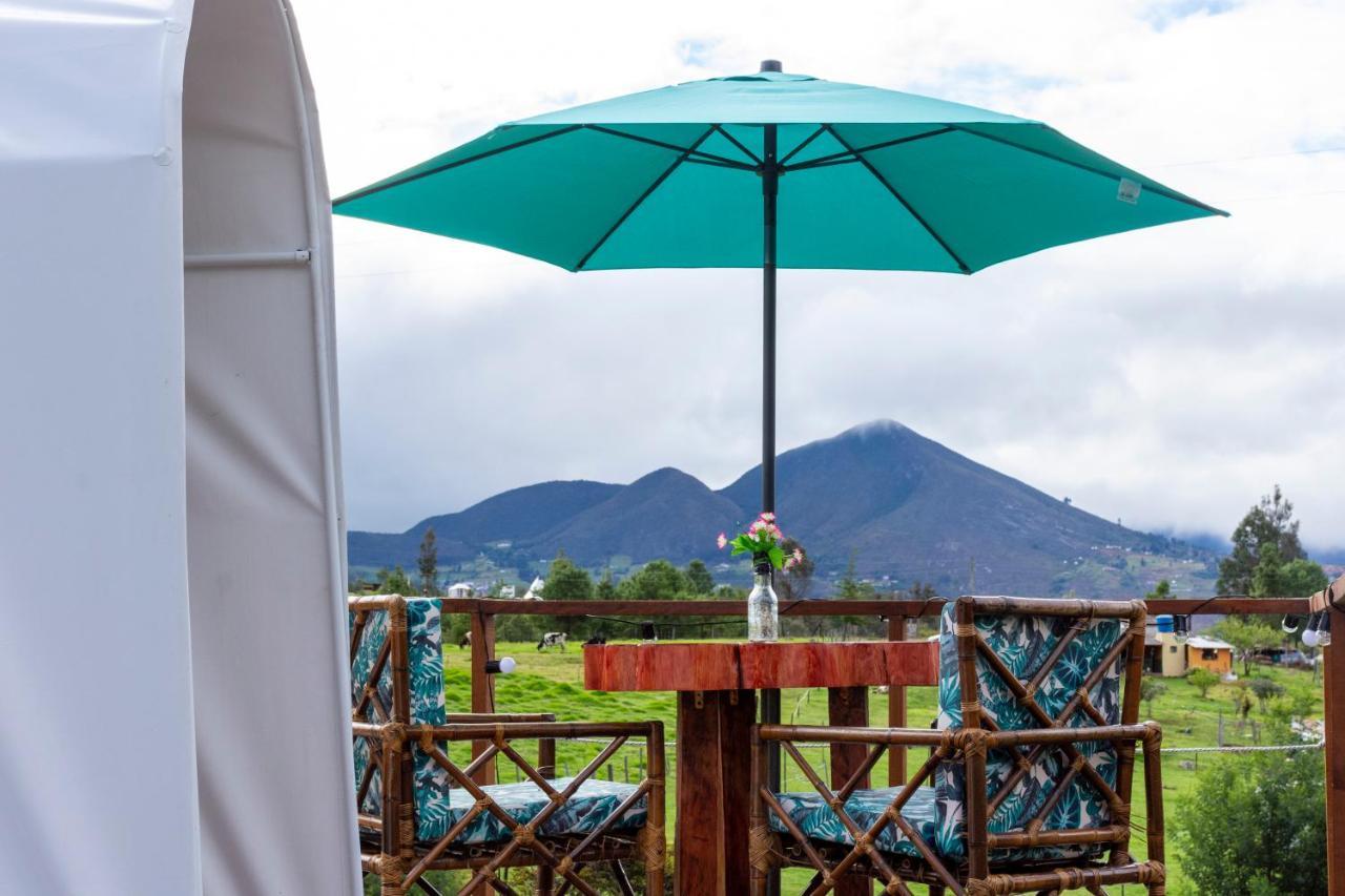 Glamping Claro De Luna Guatavita Extérieur photo