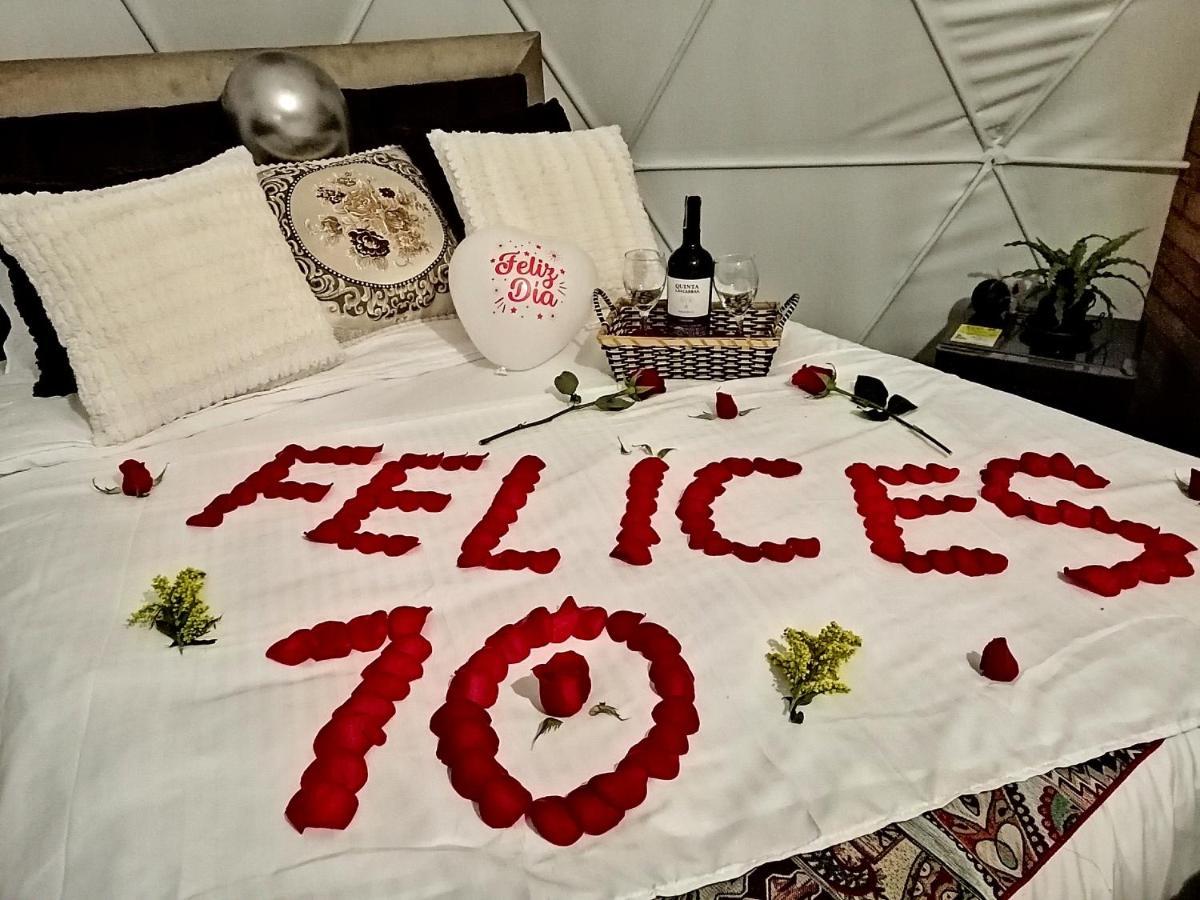 Glamping Claro De Luna Guatavita Extérieur photo