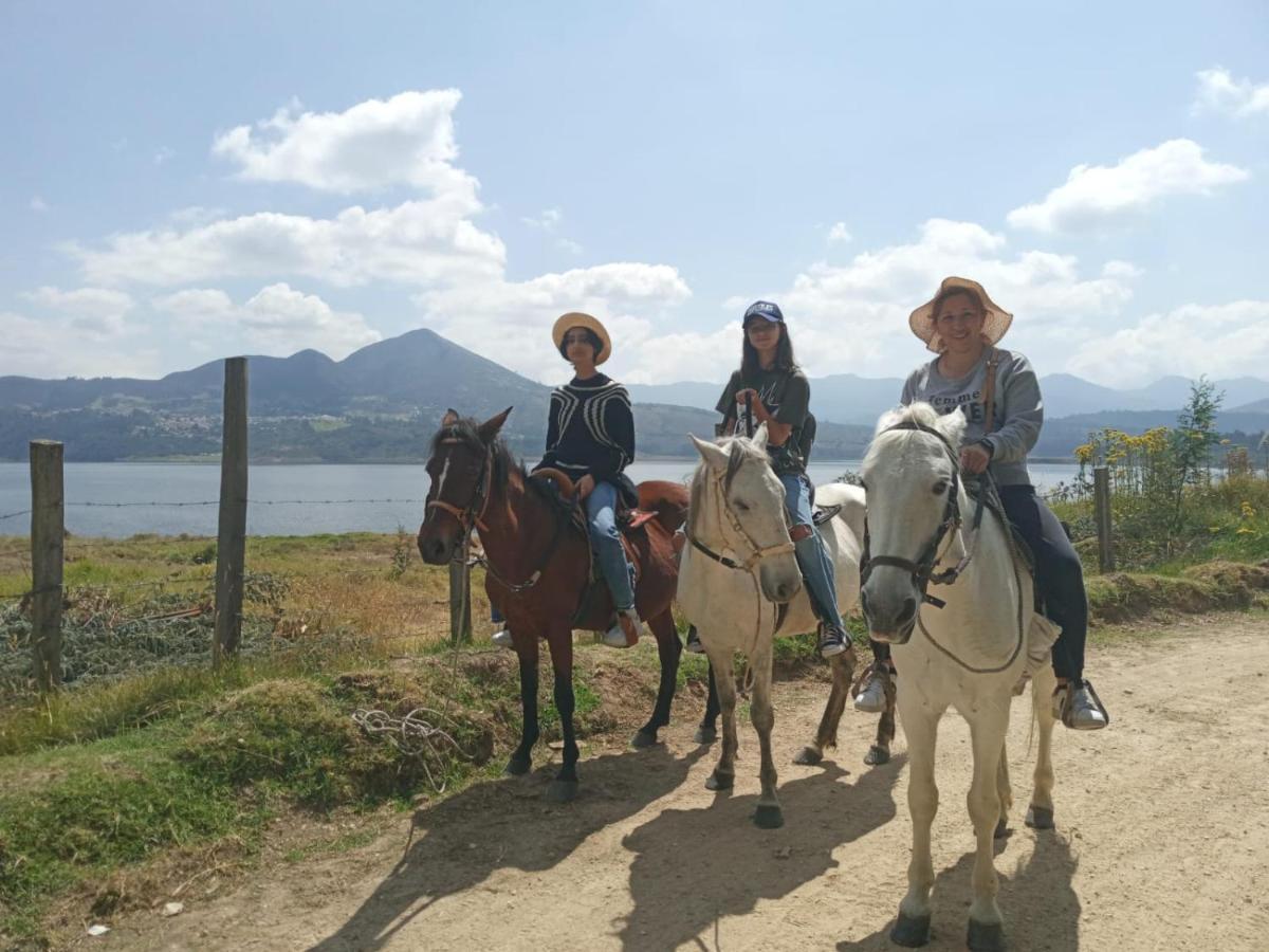 Glamping Claro De Luna Guatavita Extérieur photo