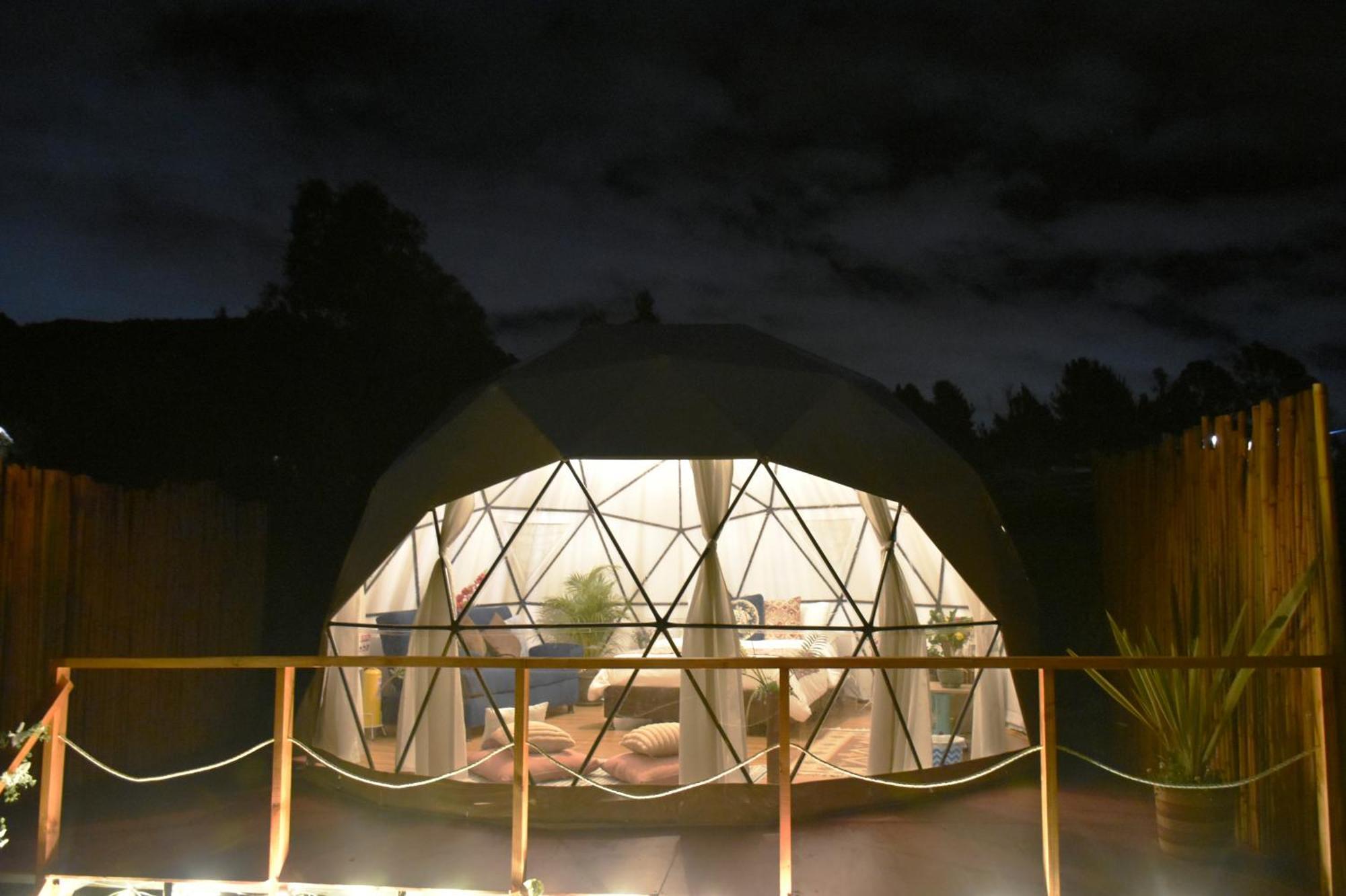 Glamping Claro De Luna Guatavita Extérieur photo