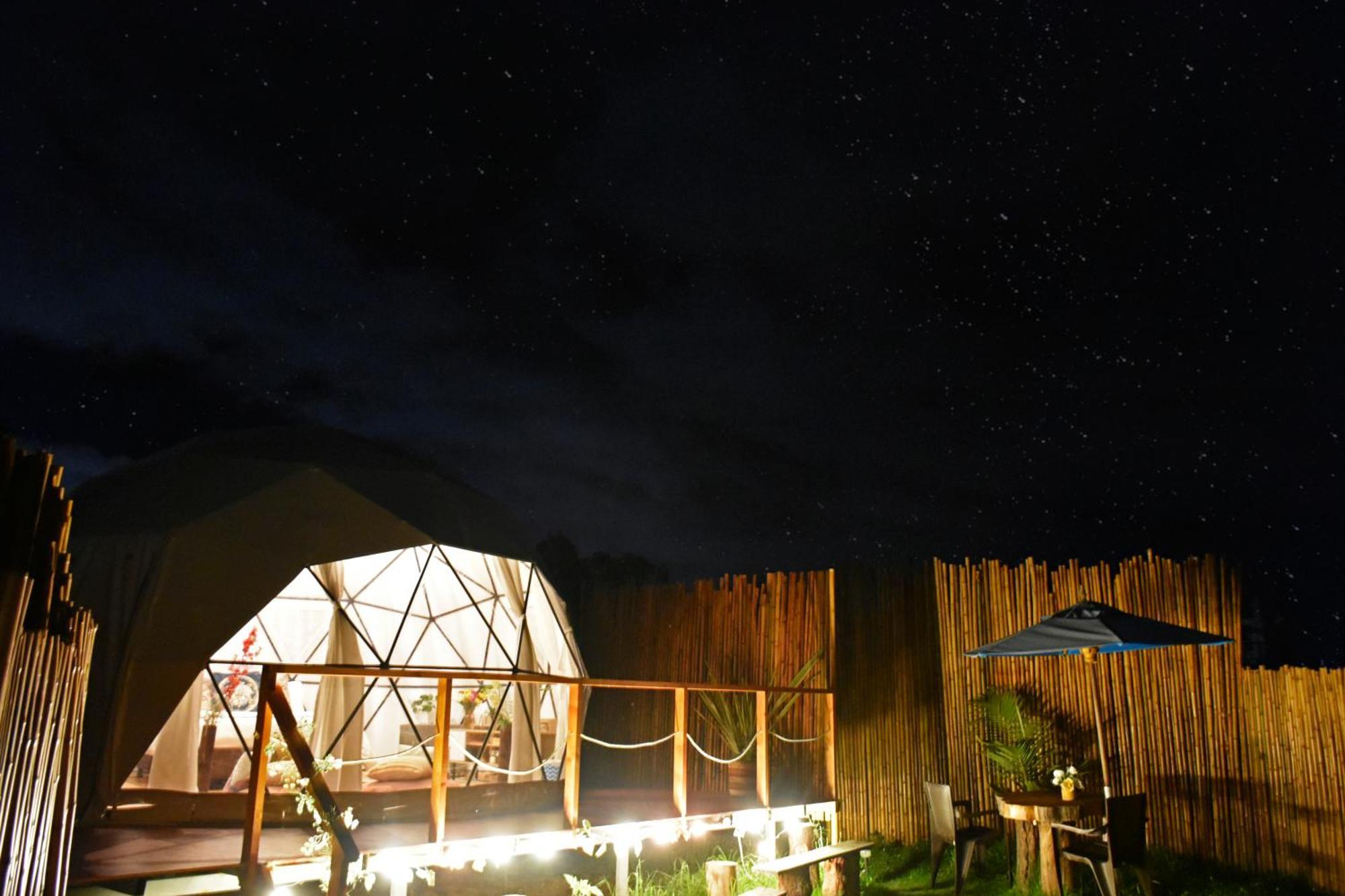 Glamping Claro De Luna Guatavita Extérieur photo