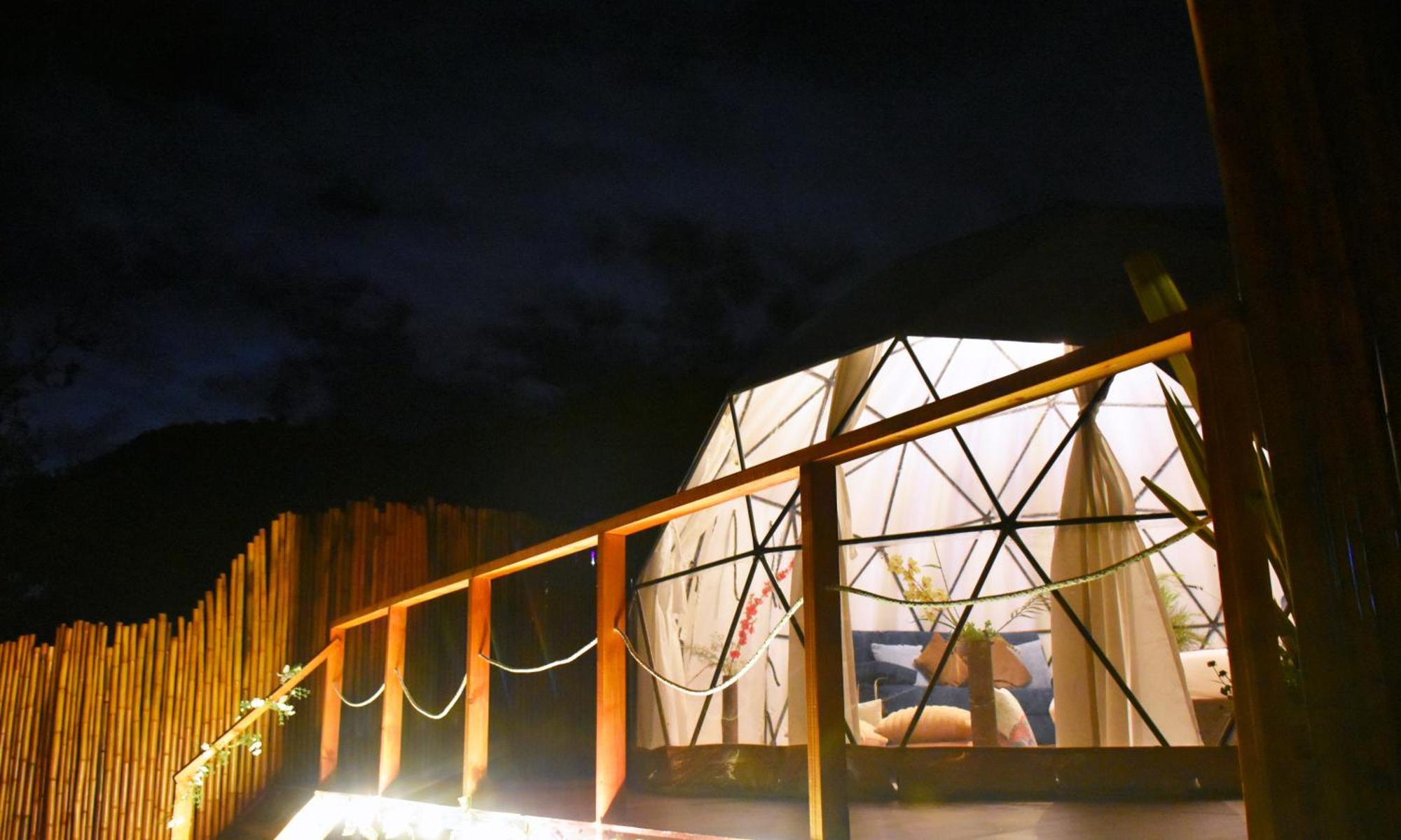 Glamping Claro De Luna Guatavita Extérieur photo
