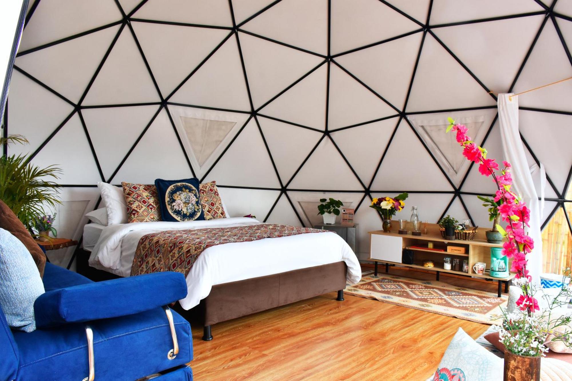 Glamping Claro De Luna Guatavita Extérieur photo