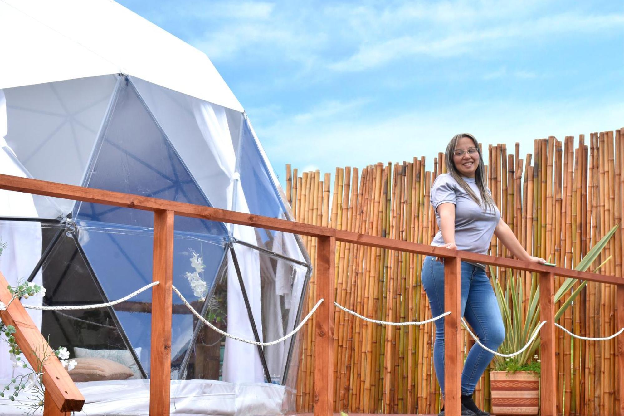 Glamping Claro De Luna Guatavita Extérieur photo